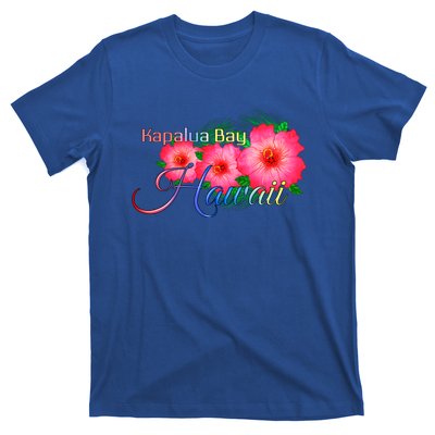 Kapalua Bay Hawaii Tropical Flowers Family Vacation Gift T-Shirt