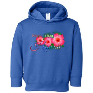 Kapalua Bay Hawaii Tropical Flowers Family Vacation Gift Toddler Hoodie