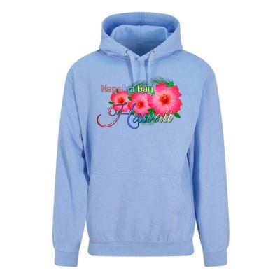 Kapalua Bay Hawaii Tropical Flowers Family Vacation Gift Unisex Surf Hoodie