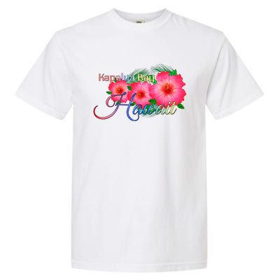 Kapalua Bay Hawaii Tropical Flowers Family Vacation Gift Garment-Dyed Heavyweight T-Shirt