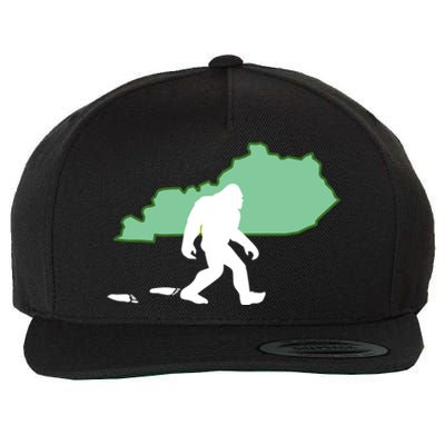 Kentucky Bigfoot Hunter State Great Gift Wool Snapback Cap