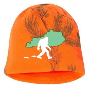 Kentucky Bigfoot Hunter State Great Gift Kati - Camo Knit Beanie