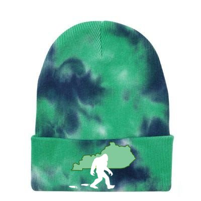 Kentucky Bigfoot Hunter State Great Gift Tie Dye 12in Knit Beanie