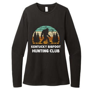 Kentucky Bigfoot Hunting Club Sasquatch Fan Gift Womens CVC Long Sleeve Shirt