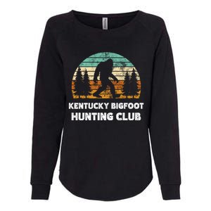 Kentucky Bigfoot Hunting Club Sasquatch Fan Gift Womens California Wash Sweatshirt