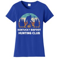 Kentucky Bigfoot Hunting Club Sasquatch Fan Gift Women's T-Shirt