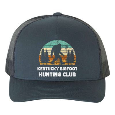 Kentucky Bigfoot Hunting Club Sasquatch Fan Gift Yupoong Adult 5-Panel Trucker Hat