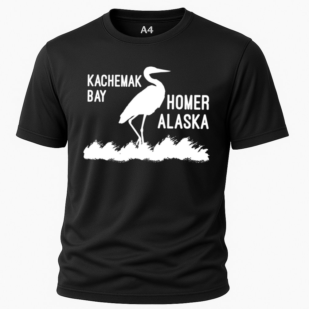 Kachemak Bay Homer Alaska Crane Gift Performance Shirt