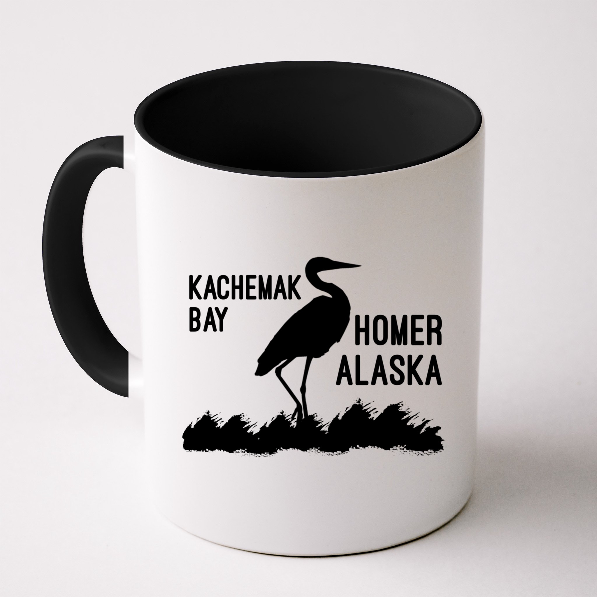 Kachemak Bay Homer Alaska Crane Gift Mug