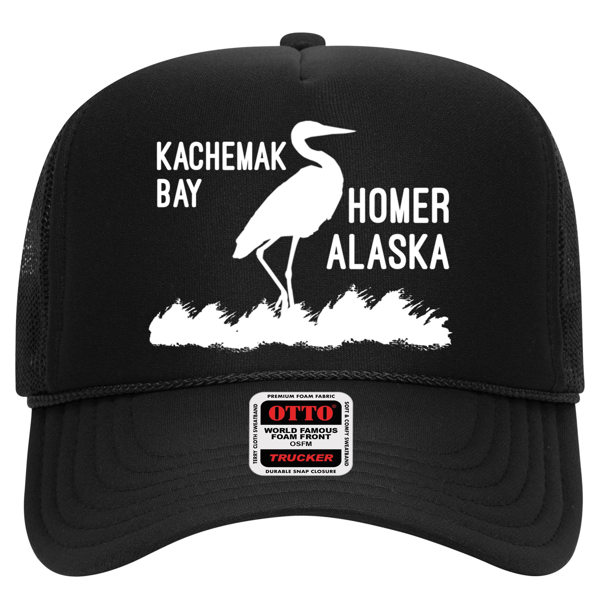 Kachemak Bay Homer Alaska Crane Gift Hat
