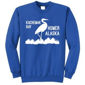 Kachemak Bay Homer Alaska Crane Gift Sweatshirt