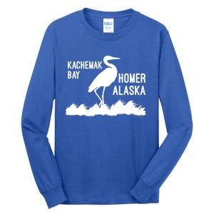 Kachemak Bay Homer Alaska Crane Gift Tall Long Sleeve T-Shirt