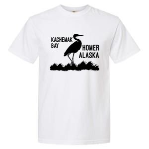 Kachemak Bay Homer Alaska Crane Gift Garment-Dyed Heavyweight T-Shirt