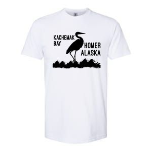 Kachemak Bay Homer Alaska Crane Gift Softstyle CVC T-Shirt