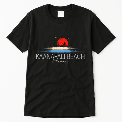 KaAnapali Beach Hawaii Sea Surfing Tall T-Shirt