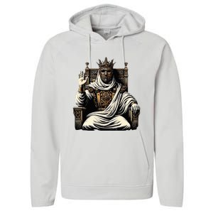 King Baldwin Iv Performance Fleece Hoodie