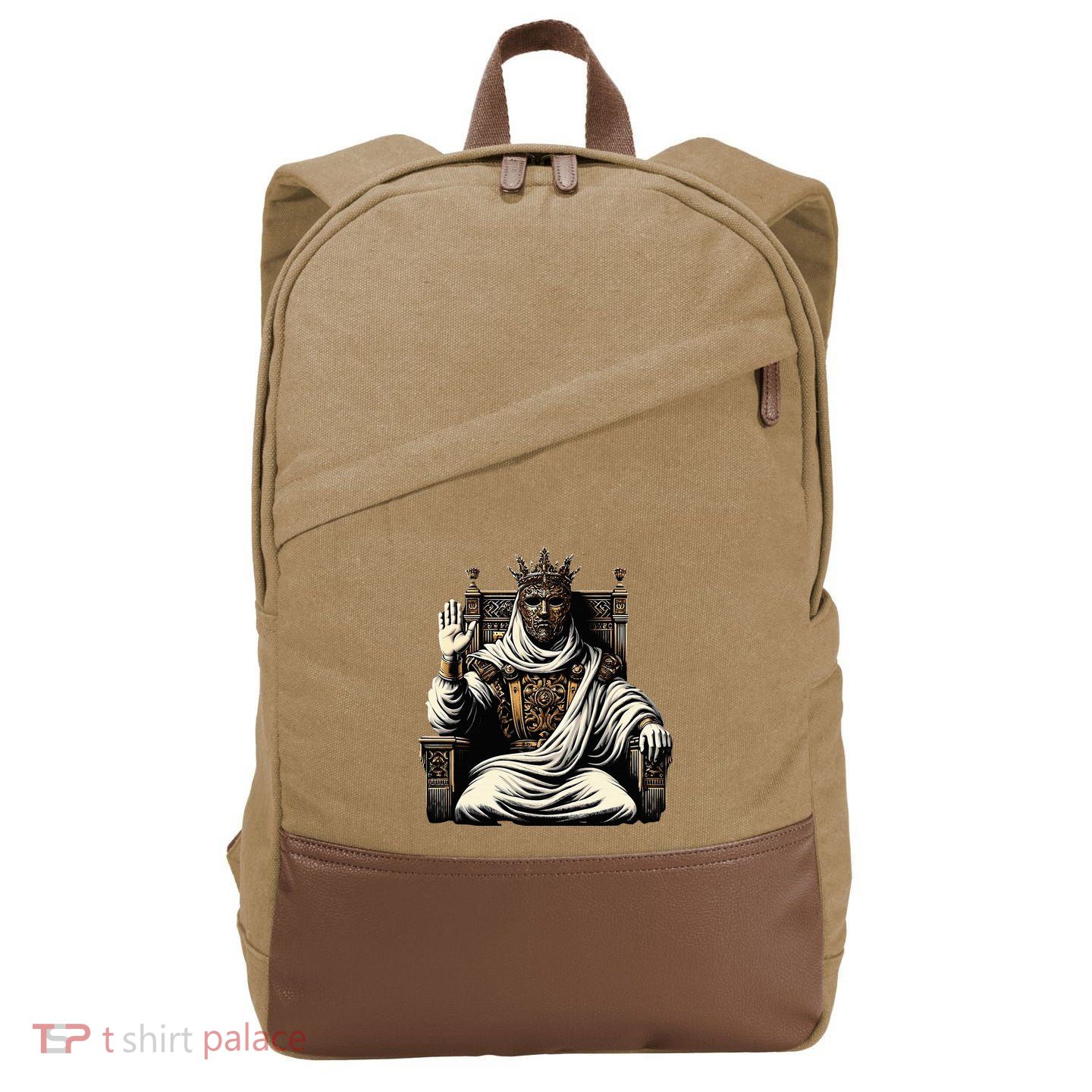 King Baldwin Iv Cotton Canvas Backpack