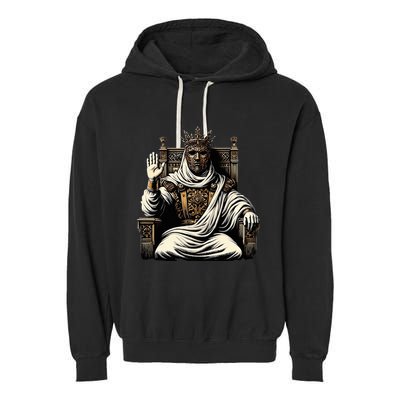 King Baldwin Iv Garment-Dyed Fleece Hoodie