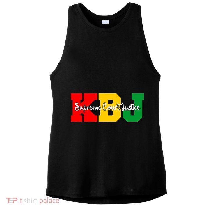 Ketanji Brown Jackson Supreme Court Justice 1st Black Woman Judge Ladies PosiCharge Tri-Blend Wicking Tank