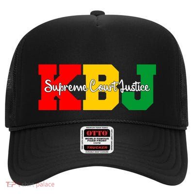 Ketanji Brown Jackson Supreme Court Justice 1st Black Woman Judge High Crown Mesh Back Trucker Hat