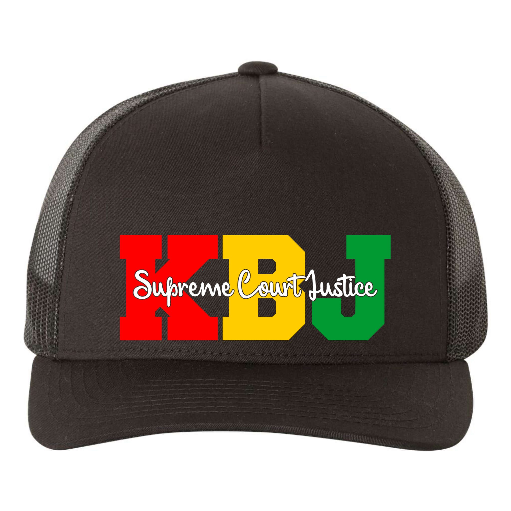 Ketanji Brown Jackson Supreme Court Justice 1st Black Woman Judge Yupoong Adult 5-Panel Trucker Hat