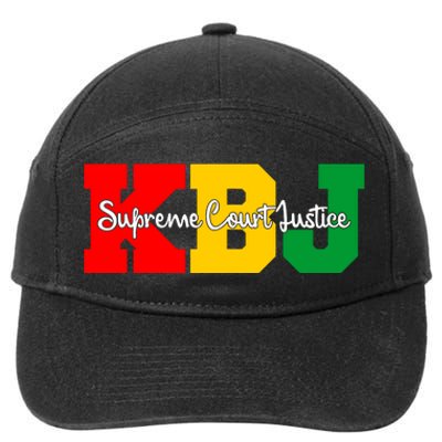 Ketanji Brown Jackson Supreme Court Justice 1st Black Woman Judge 7-Panel Snapback Hat