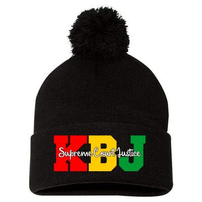 Ketanji Brown Jackson Supreme Court Justice 1st Black Woman Judge Pom Pom 12in Knit Beanie