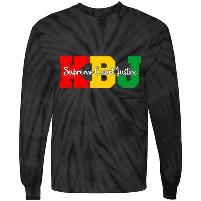 Ketanji Brown Jackson Supreme Court Justice 1st Black Woman Judge Tie-Dye Long Sleeve Shirt