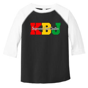 Ketanji Brown Jackson Supreme Court Justice 1st Black Woman Judge Toddler Fine Jersey T-Shirt