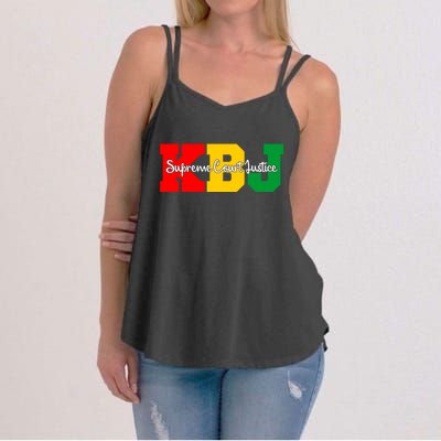 Ketanji Brown Jackson Supreme Court Justice 1st Black Woman Judge Women's Strappy Tank