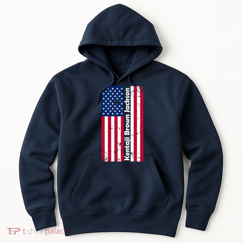 Kentaji Brown Jackson USA Flag Hoodie