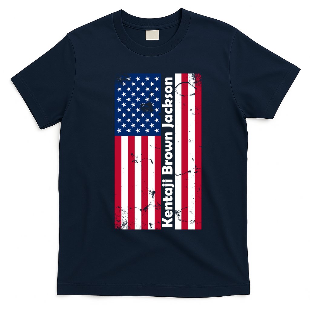 Kentaji Brown Jackson USA Flag T-Shirt