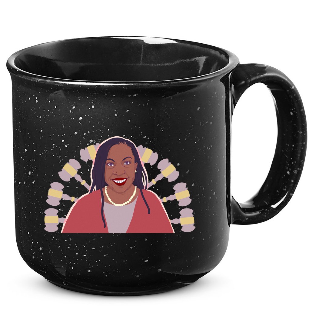 Ketanji Brown Jackson Supreme Court 15oz Campfire Ceramic Mug
