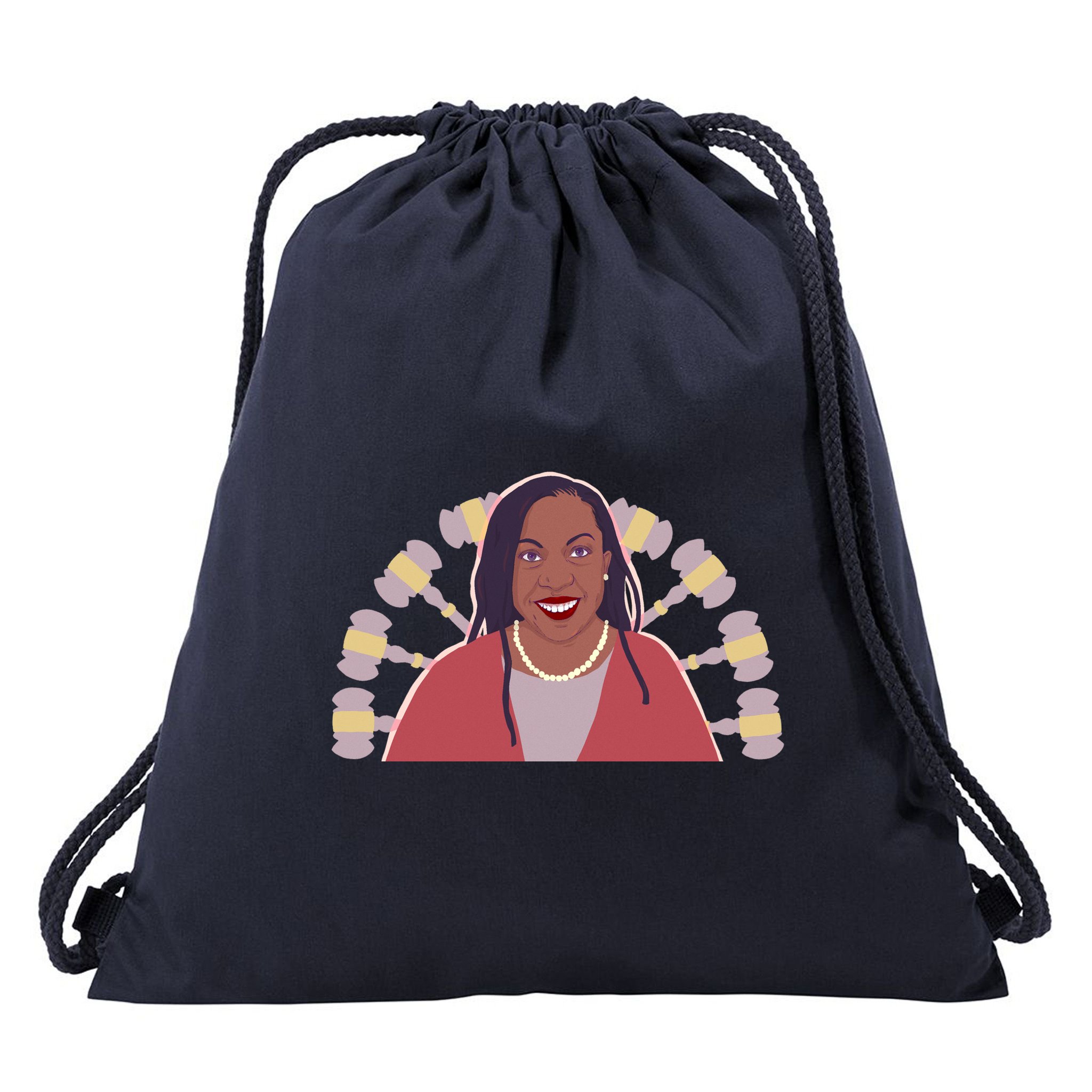 Ketanji Brown Jackson Supreme Court Drawstring Bag