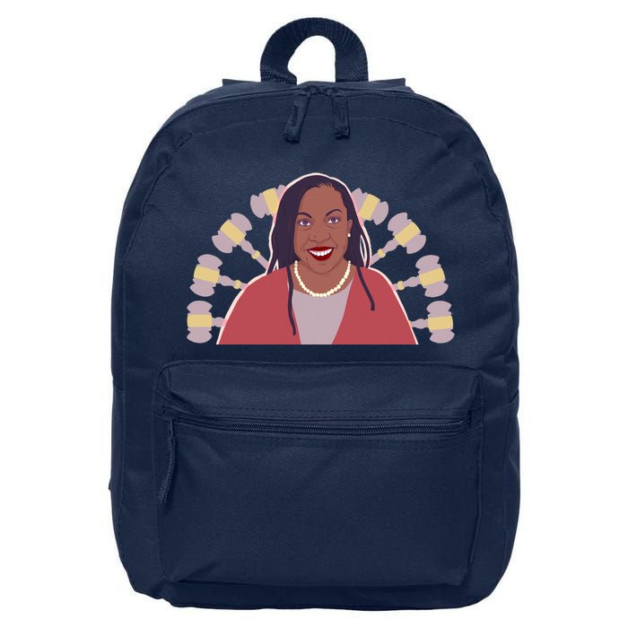 Ketanji Brown Jackson Supreme Court 16 in Basic Backpack