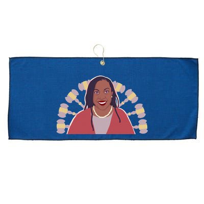 Ketanji Brown Jackson Supreme Court Large Microfiber Waffle Golf Towel