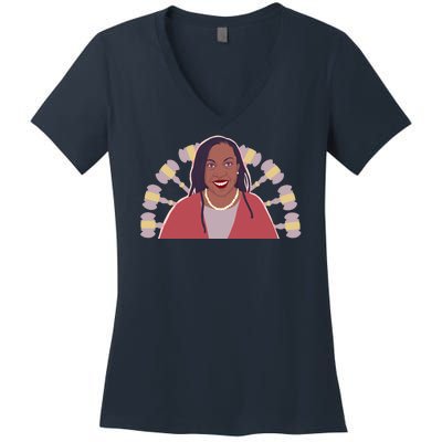 Ketanji Brown Jackson Supreme Court Women's V-Neck T-Shirt