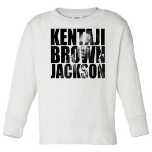 Ketanji Brown Jackson Supreme Court Toddler Long Sleeve Shirt