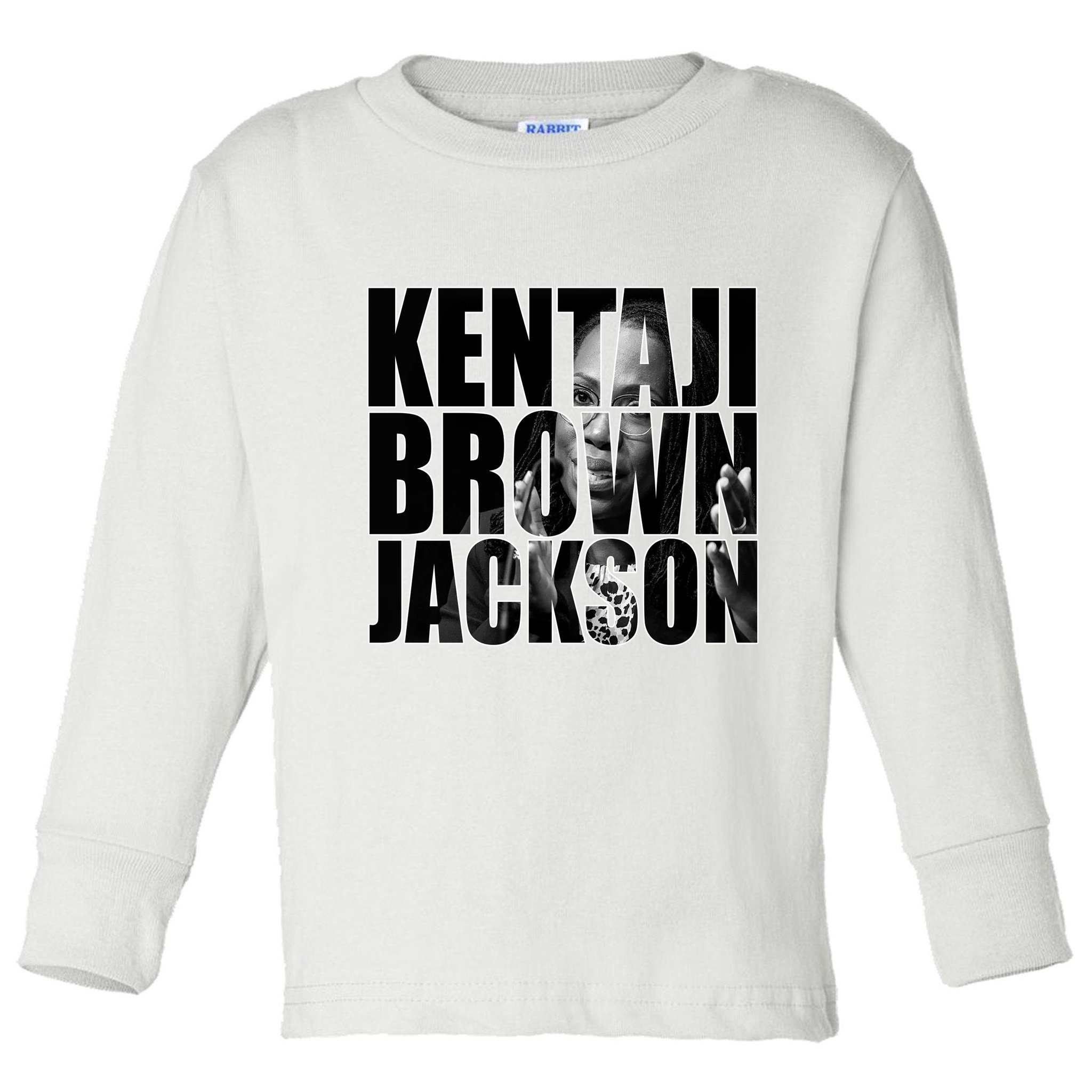 Ketanji Brown Jackson Supreme Court Toddler Long Sleeve Shirt