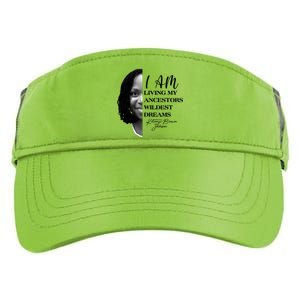 Ketanji Brown Jackson I Am Living My Ancestors Wildest Dreams Adult Drive Performance Visor