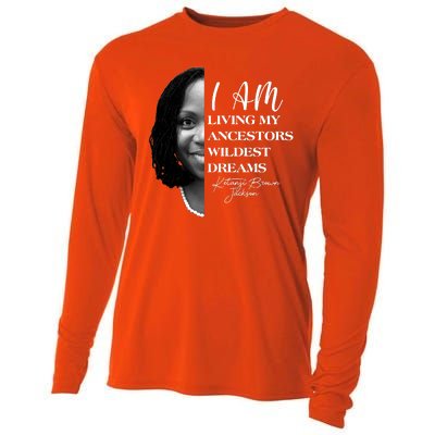 Ketanji Brown Jackson I Am Living My Ancestors Wildest Dreams Cooling Performance Long Sleeve Crew