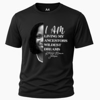 Ketanji Brown Jackson I Am Living My Ancestors Wildest Dreams Cooling Performance Crew T-Shirt