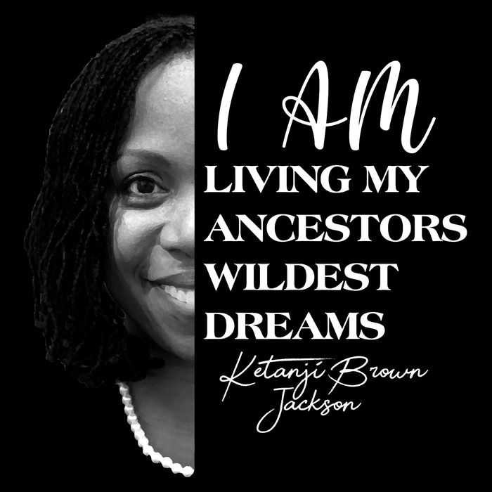 Ketanji Brown Jackson I Am Living My Ancestors Wildest Dreams Cooling Performance Crew T-Shirt