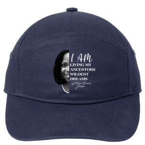 Ketanji Brown Jackson I Am Living My Ancestors Wildest Dreams 7-Panel Snapback Hat