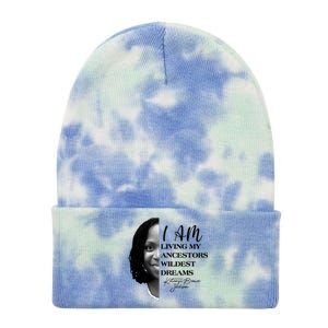 Ketanji Brown Jackson I Am Living My Ancestors Wildest Dreams Tie Dye 12in Knit Beanie