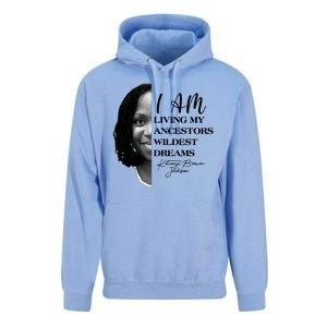 Ketanji Brown Jackson I Am Living My Ancestors Wildest Dreams Unisex Surf Hoodie