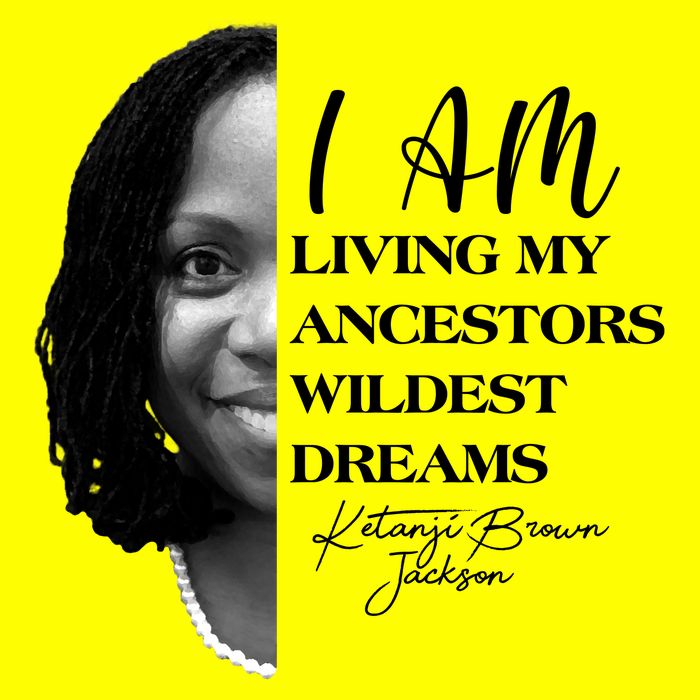 Ketanji Brown Jackson I Am Living My Ancestors Wildest Dreams 11oz C Handle Ceramic Mug