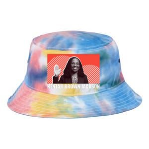 Ketanji Brown Jackson Supreme Court History Tie Dye Newport Bucket Hat