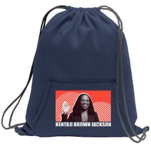 Ketanji Brown Jackson Supreme Court History Sweatshirt Cinch Pack Bag