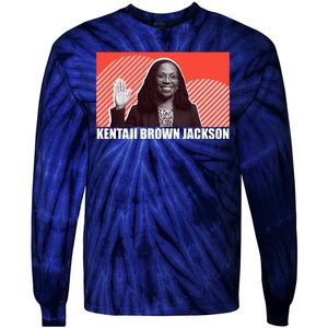 Ketanji Brown Jackson Supreme Court History Tie-Dye Long Sleeve Shirt